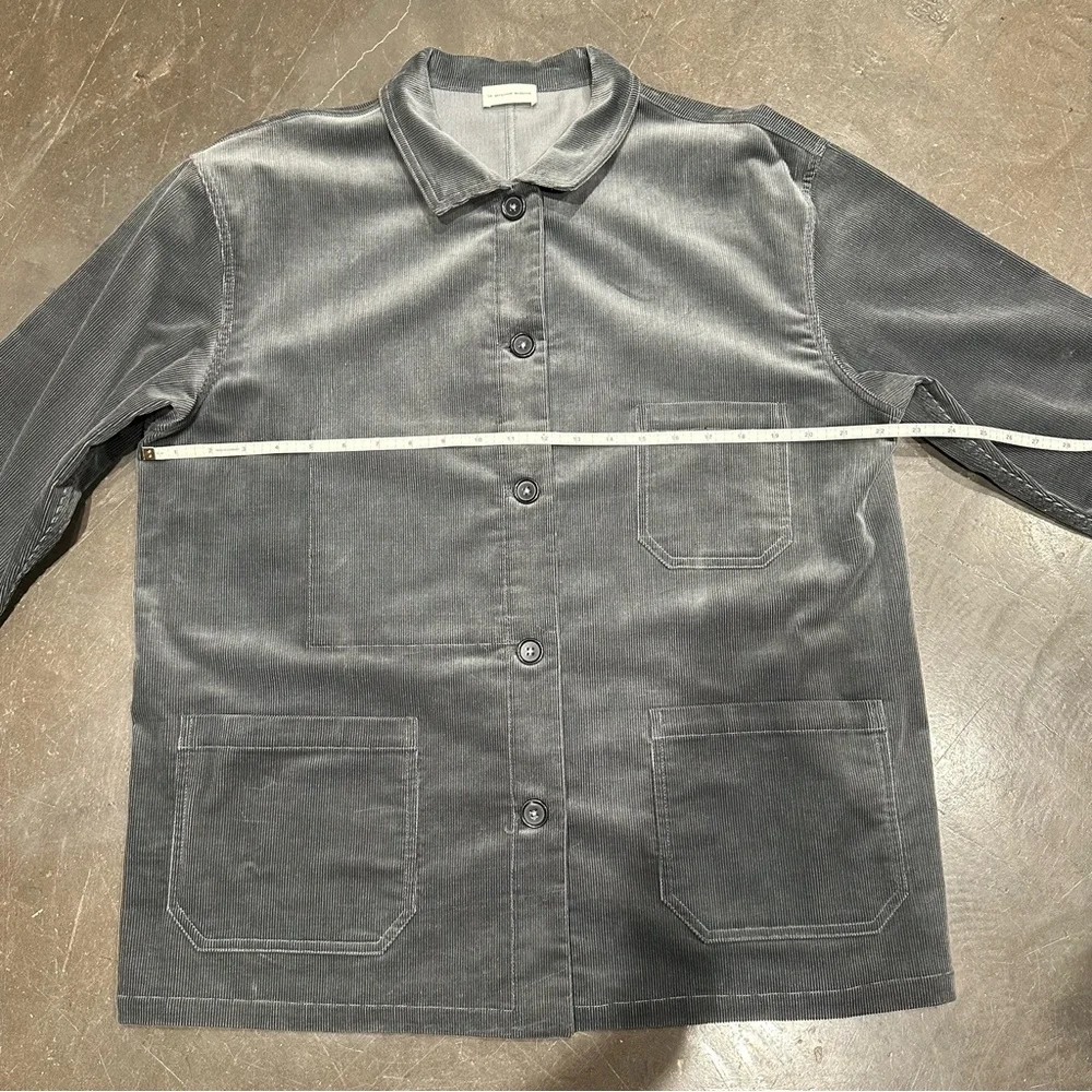 La Garconne Moderne - Women’s Corduroy Utility Work Chore Coat Jacket - Size L